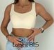 Топ без застібок Lora iris 8115 - бежевий, (M, L, XL) 8115 фото 4