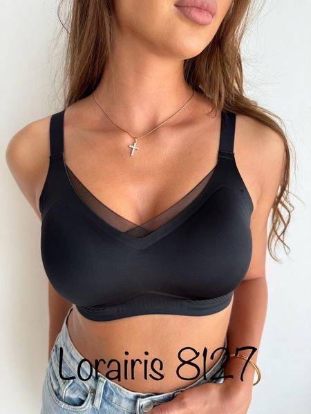 Бюстгальтер Lora Iris 8127 - світло-сірий, (L, XL, XXL) 8127 фото