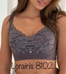 Бюстгальтер Lora Iris 8102 - молочный, 2ХL,3XL,4XL,5XL 8102 фото