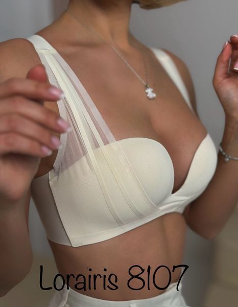 Бютгальтер Lora Iris 8107 - молочный, (M, L, XL) 8107 фото Бютгальтер Lora Iris 8107 - молочный, (M, L, XL) 8107 фото