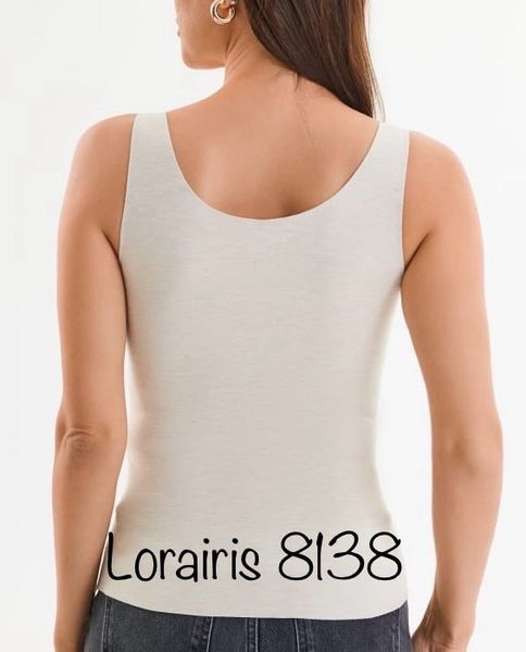 Майка Lora Iris 8138 - черный, (L, XL ,XXL) 8138 фото
